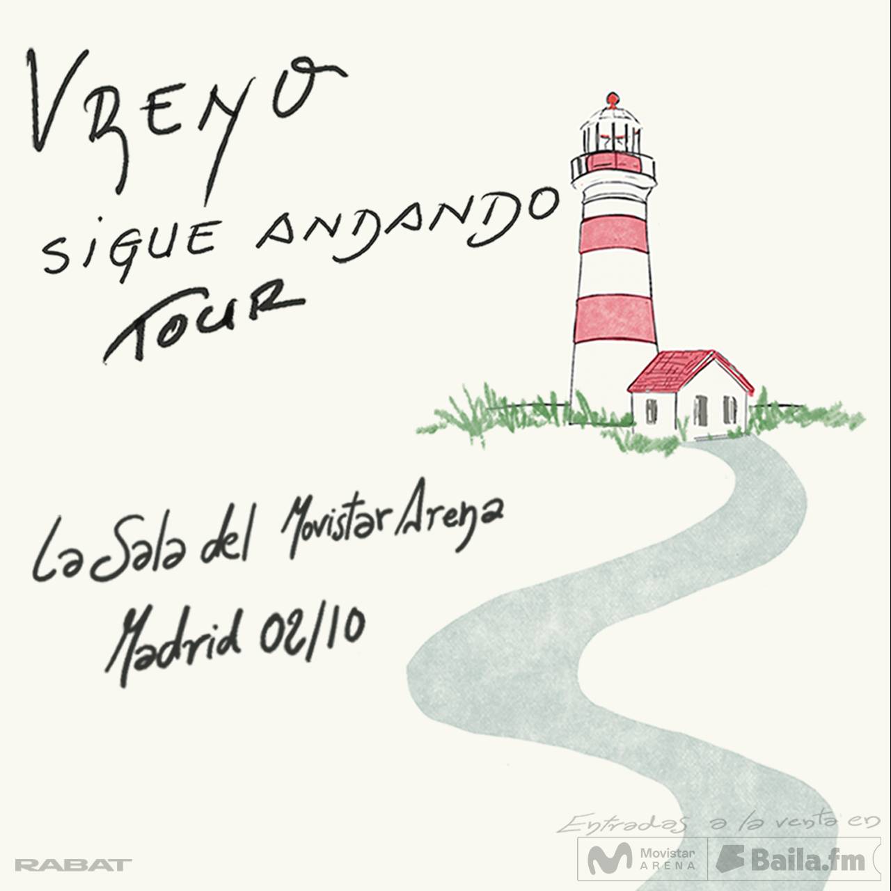 Vreno · Sigue andando tour