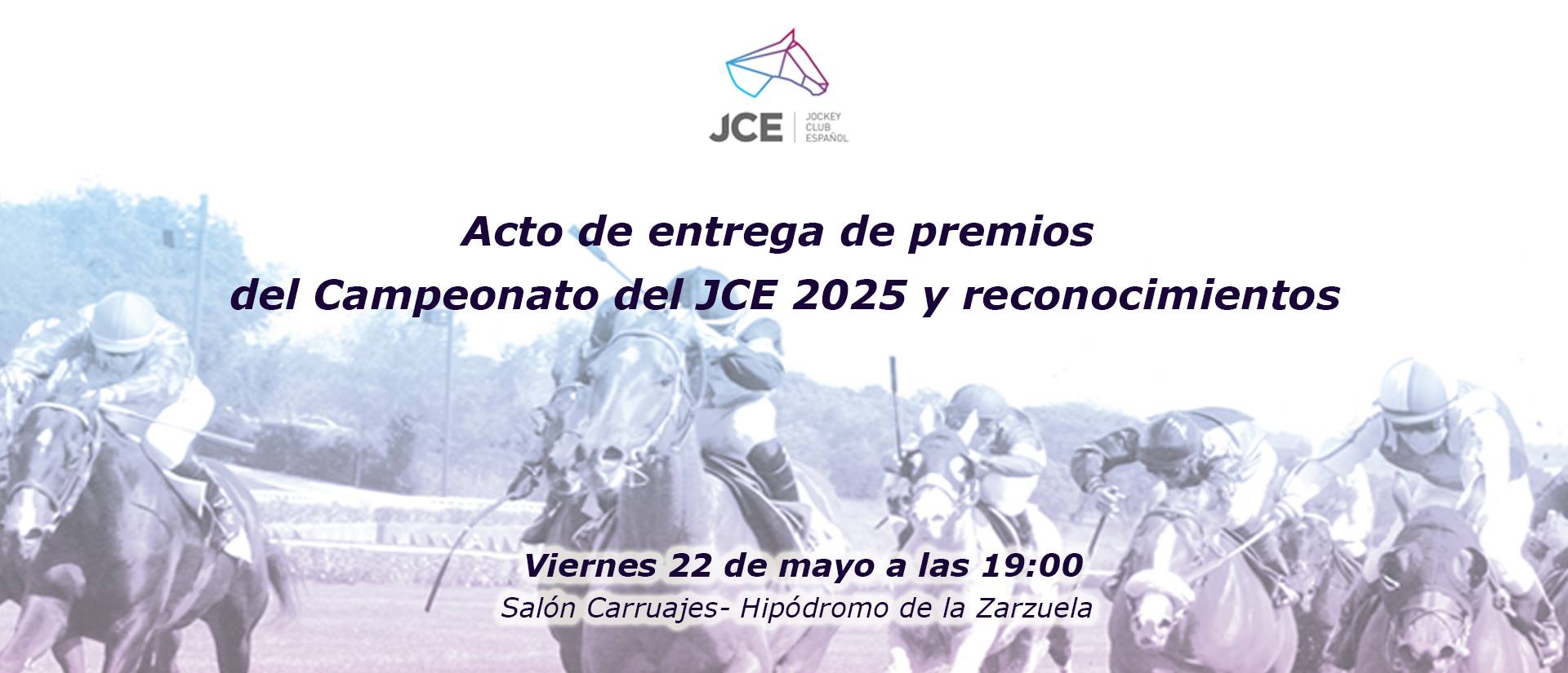 Entrega de Premios del Campeonato JCE 2025 y reconocimientos