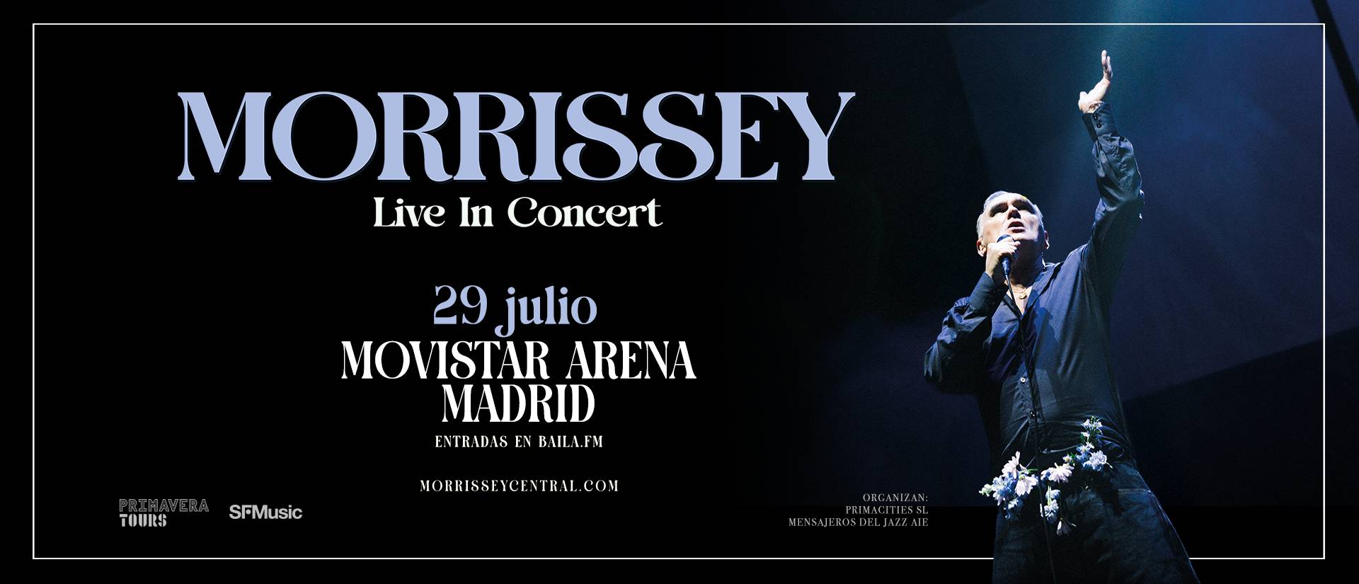 MORRISSEY LIVE IN CONCERT