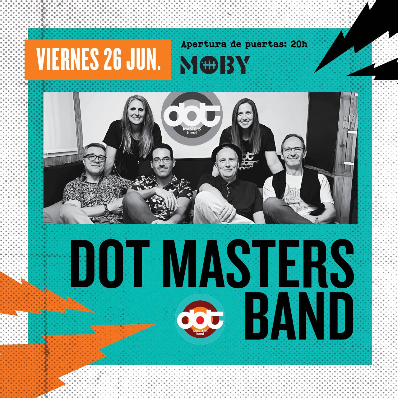 VERBENA EN LA BALLENA CON DOT MASTERS BAND