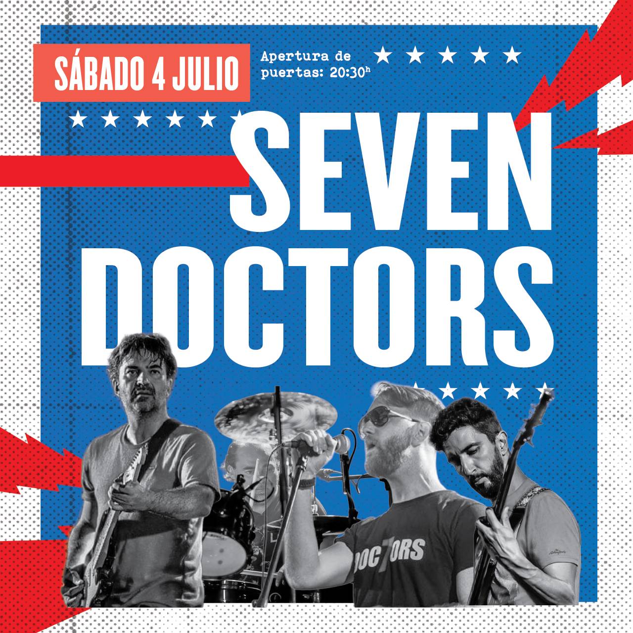 VERBENA EN LA BALLENA CON SEVEN DOCTORS