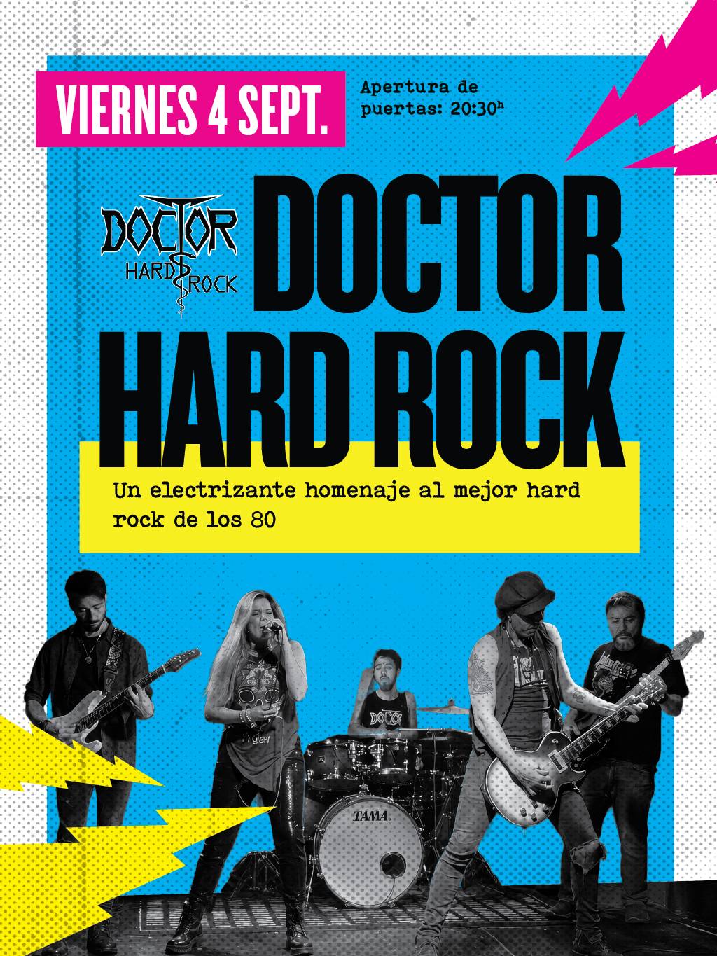 VERBENA EN LA BALLENA CON DOCTOR HARD ROCK en Madrid