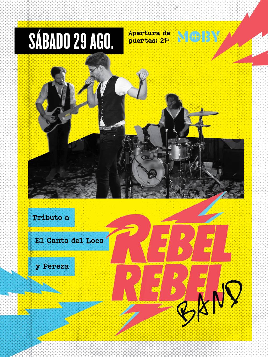 VERBENA EN LA BALLENA CON REBEL REBEL BAND en Madrid