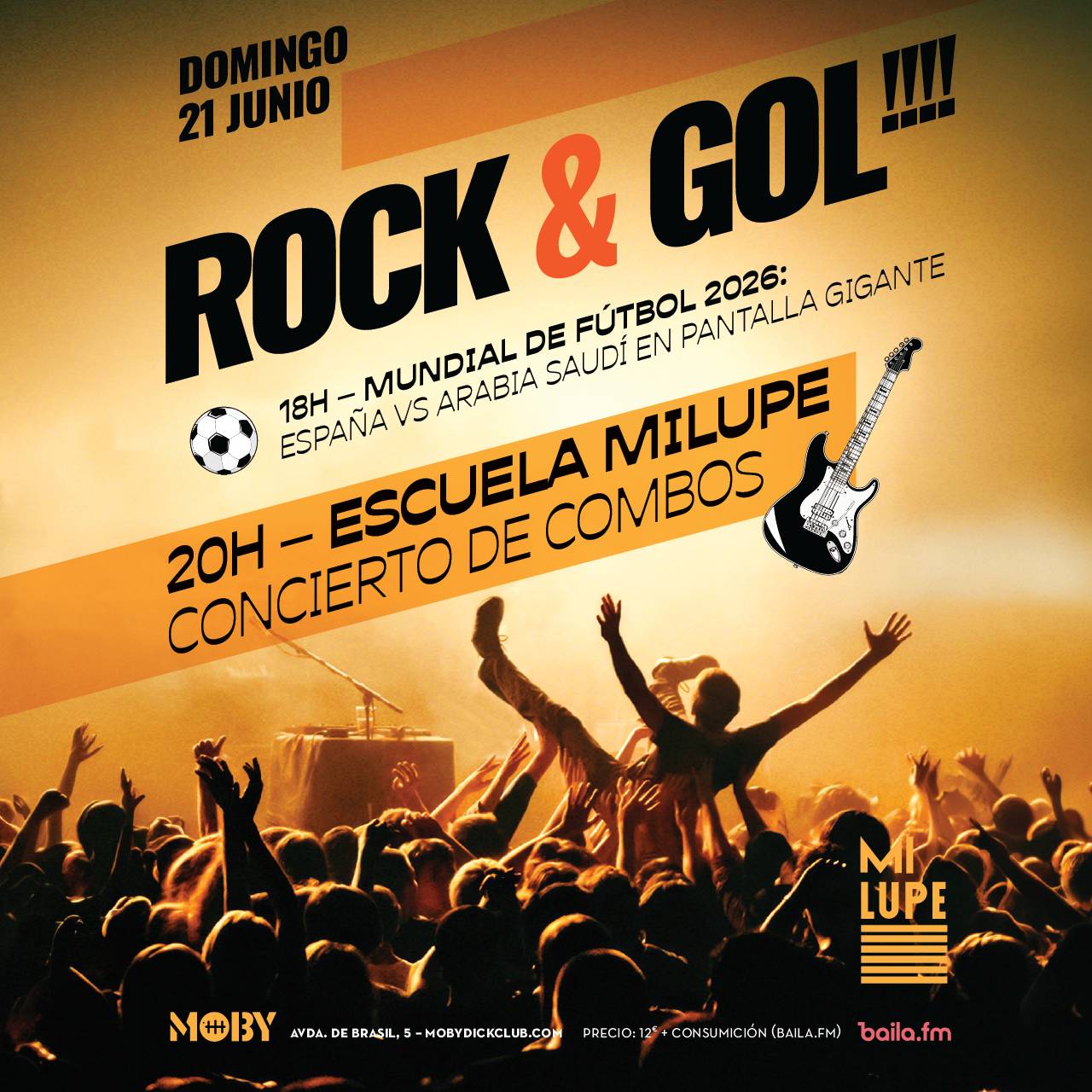MILUPE EN VIVO: CONCIERTO DE COMBOS