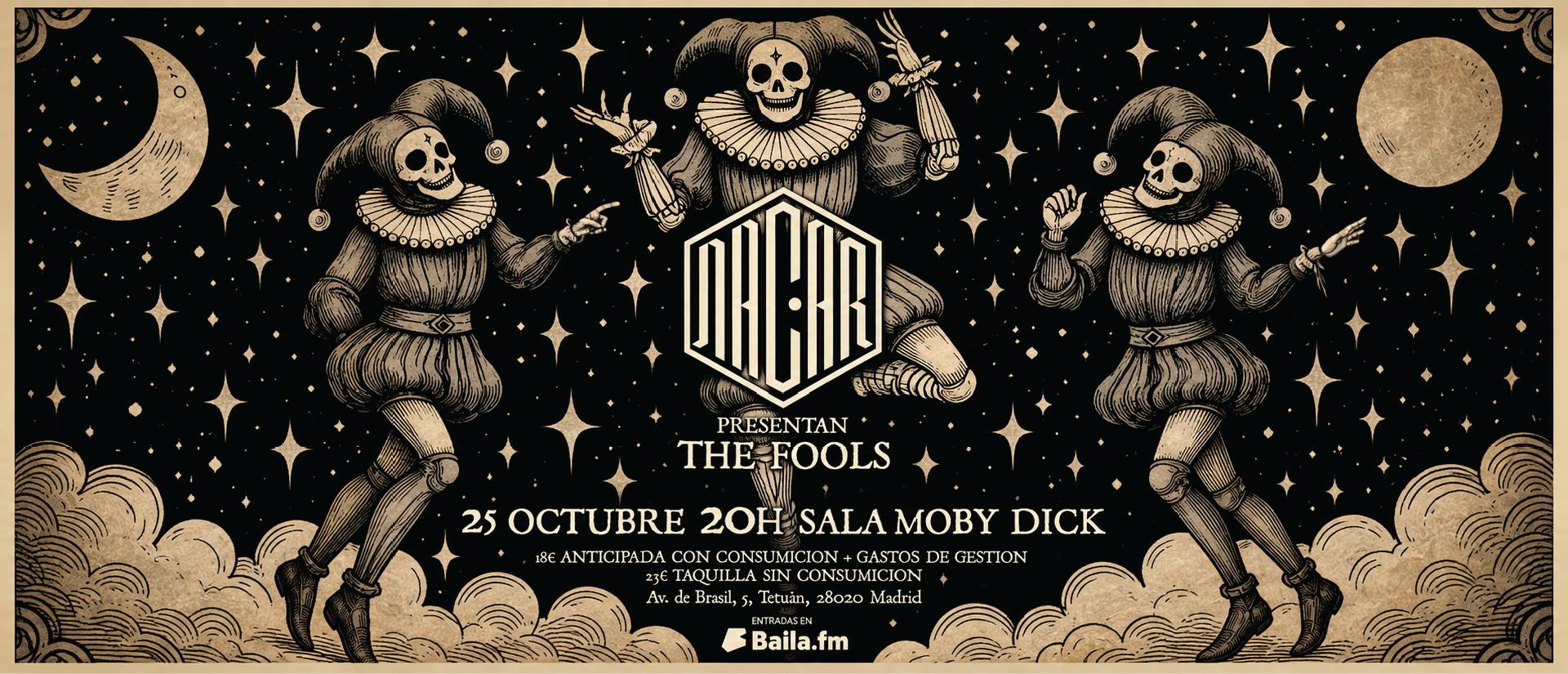 NÁCAR PRESENTAN THE FOOLS