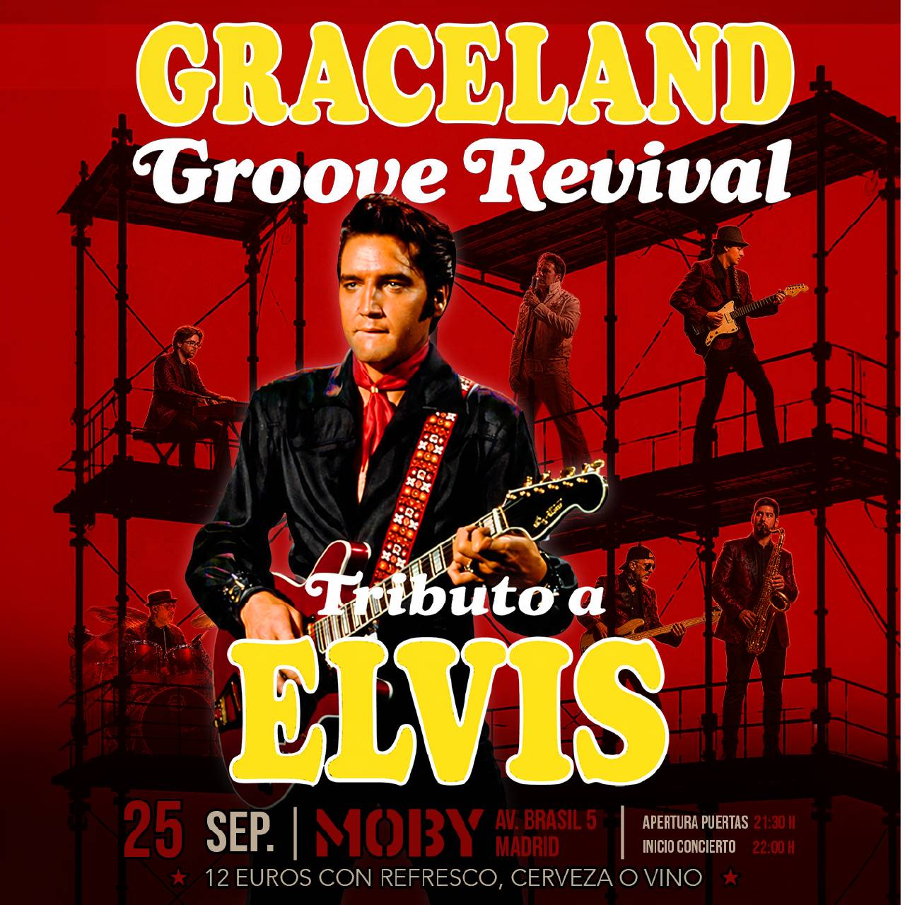GRACELAND GROOVE REVIVAL - TRIBUTO A ELVIS