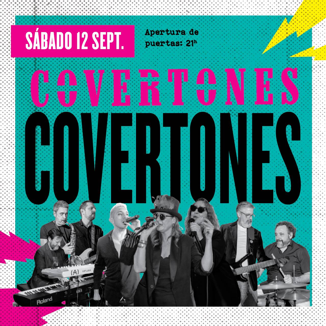 VERBENA EN LA BALLENA CON COVERTONES