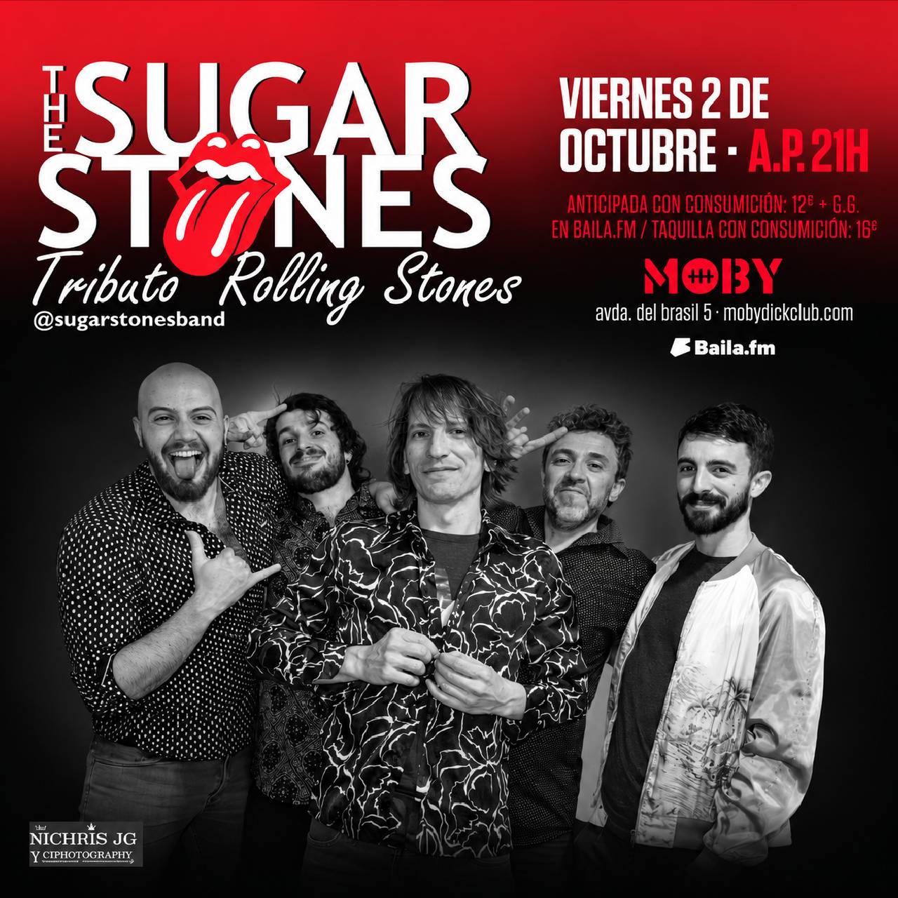 THE SUGAR STONES EXPERIENCE - The Rolling Stones Tribute