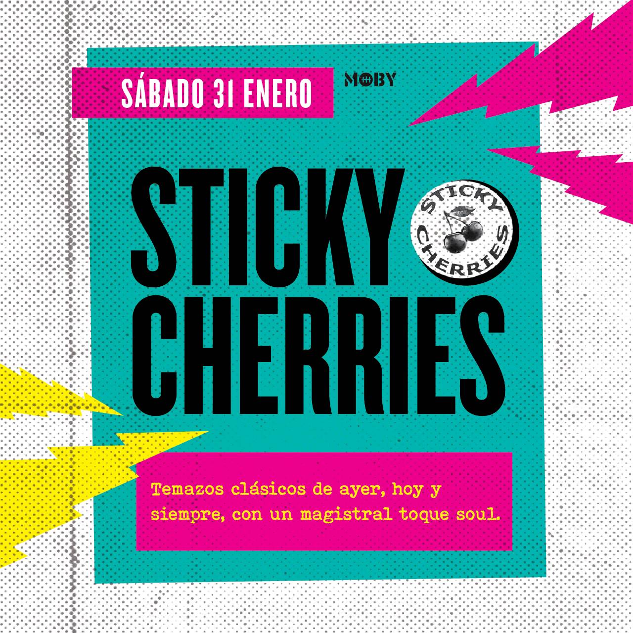VERBENA EN LA BALLENA CON STICKY CHERRIES