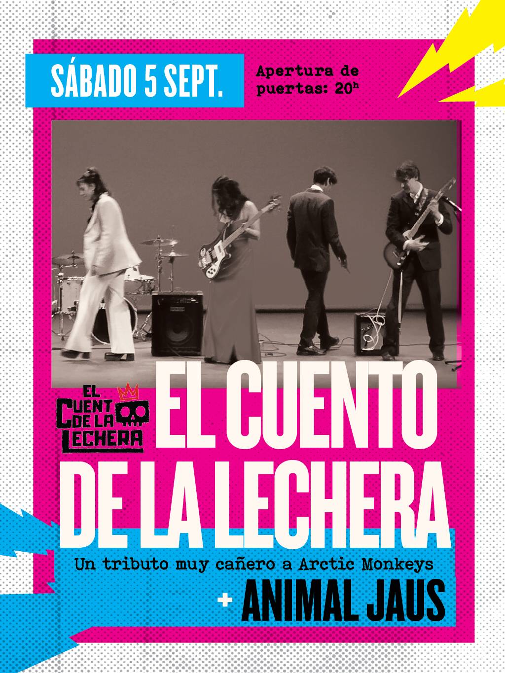 VERBENA EN LA BALLENA CON EL CUENTO DE LA LECHERA + ANIMAL JAUS en Madrid