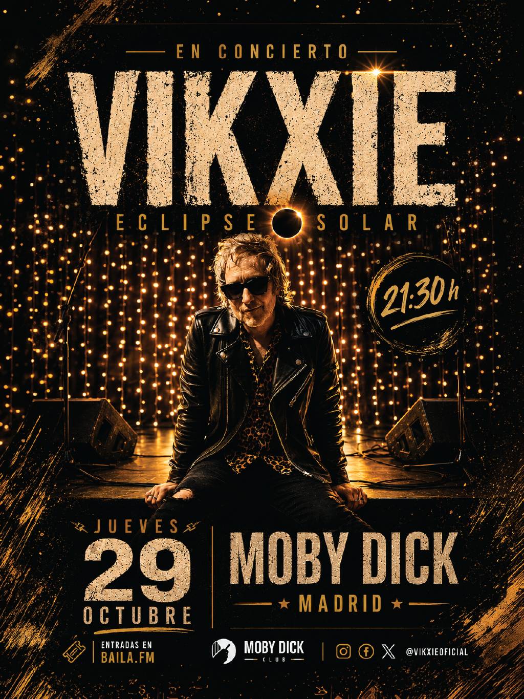 VIKXIE EN CONCIERTO: ECLIPSE SOLAR en Madrid