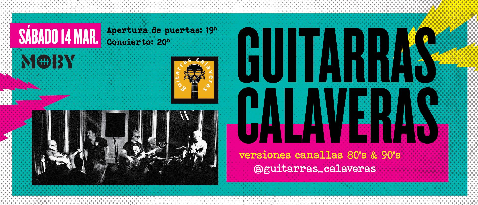 VERBENA EN LA BALLENA CON GUITARRAS CALAVERAS