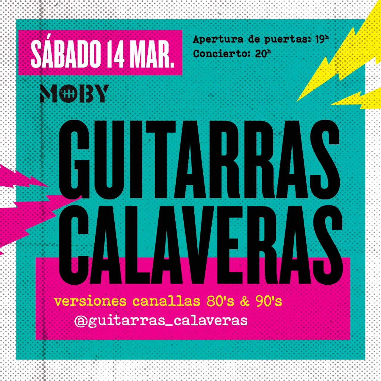 VERBENA EN LA BALLENA CON GUITARRAS CALAVERAS