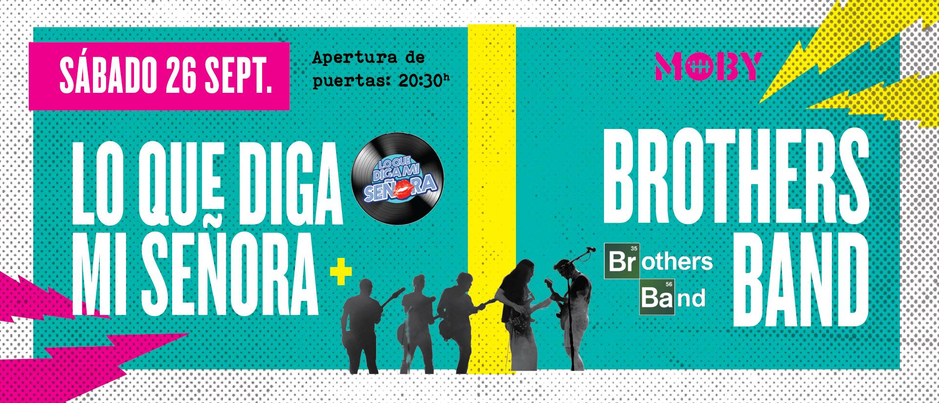 VERBENA EN LA BALLENA CON LO QUE DIGA MI SEÑORA + BROTHERS BAND