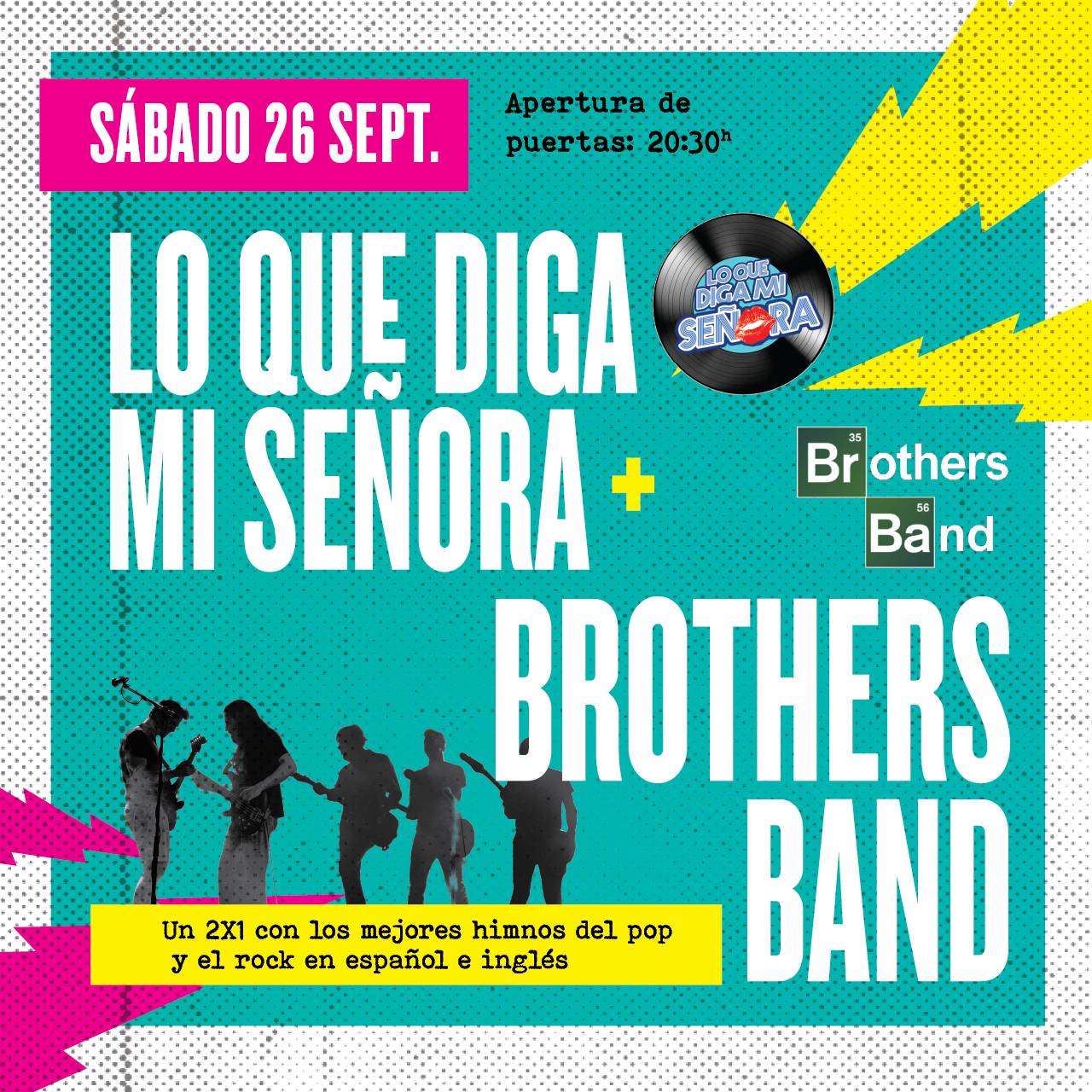 VERBENA EN LA BALLENA CON LO QUE DIGA MI SEÑORA + BROTHERS BAND