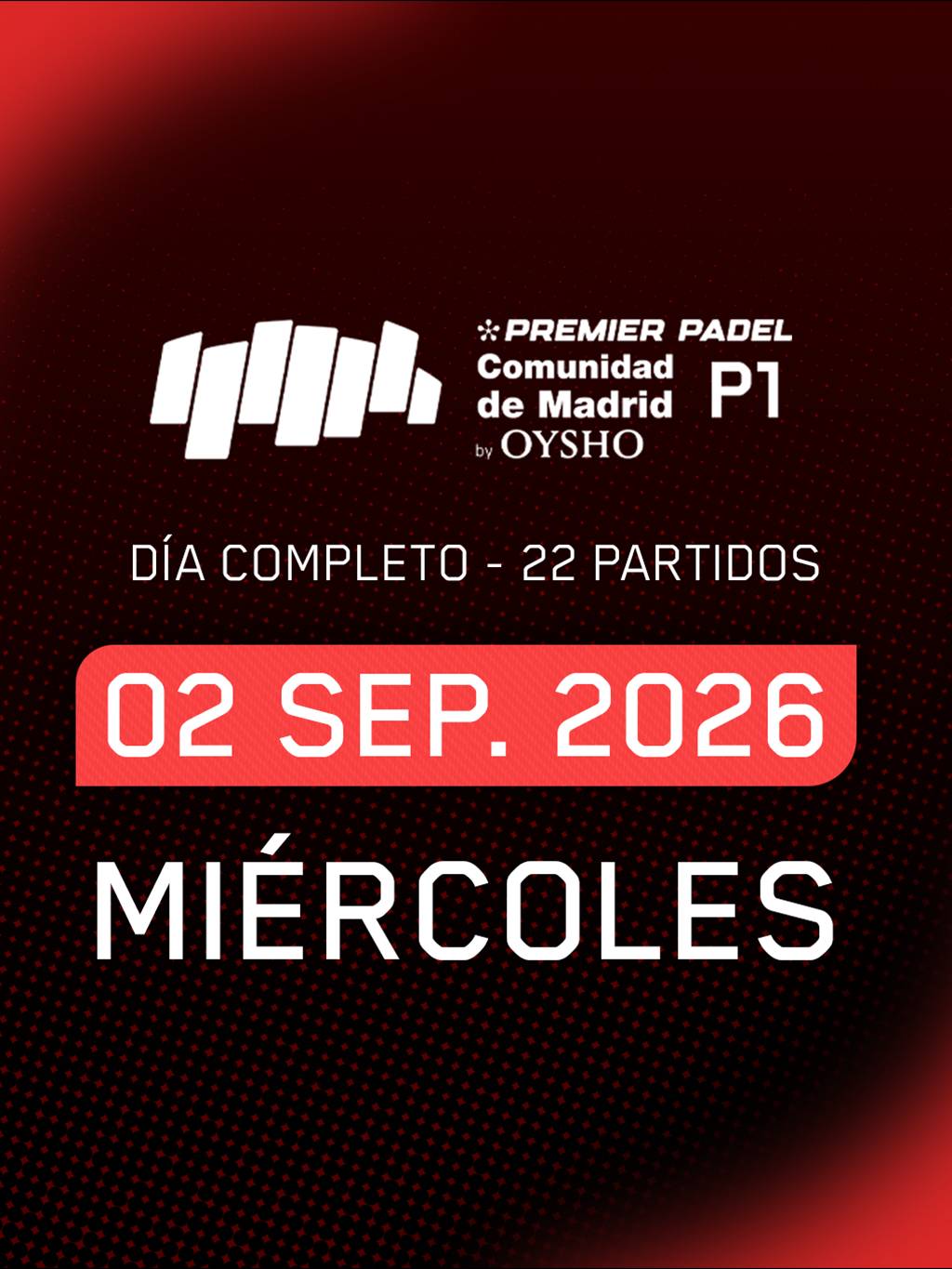 Segunda Ronda Miércoles en Madrid