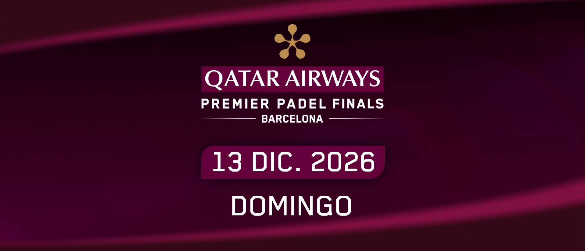 Finales Domingo · Qatar Airways Premier Padel Finals 2026