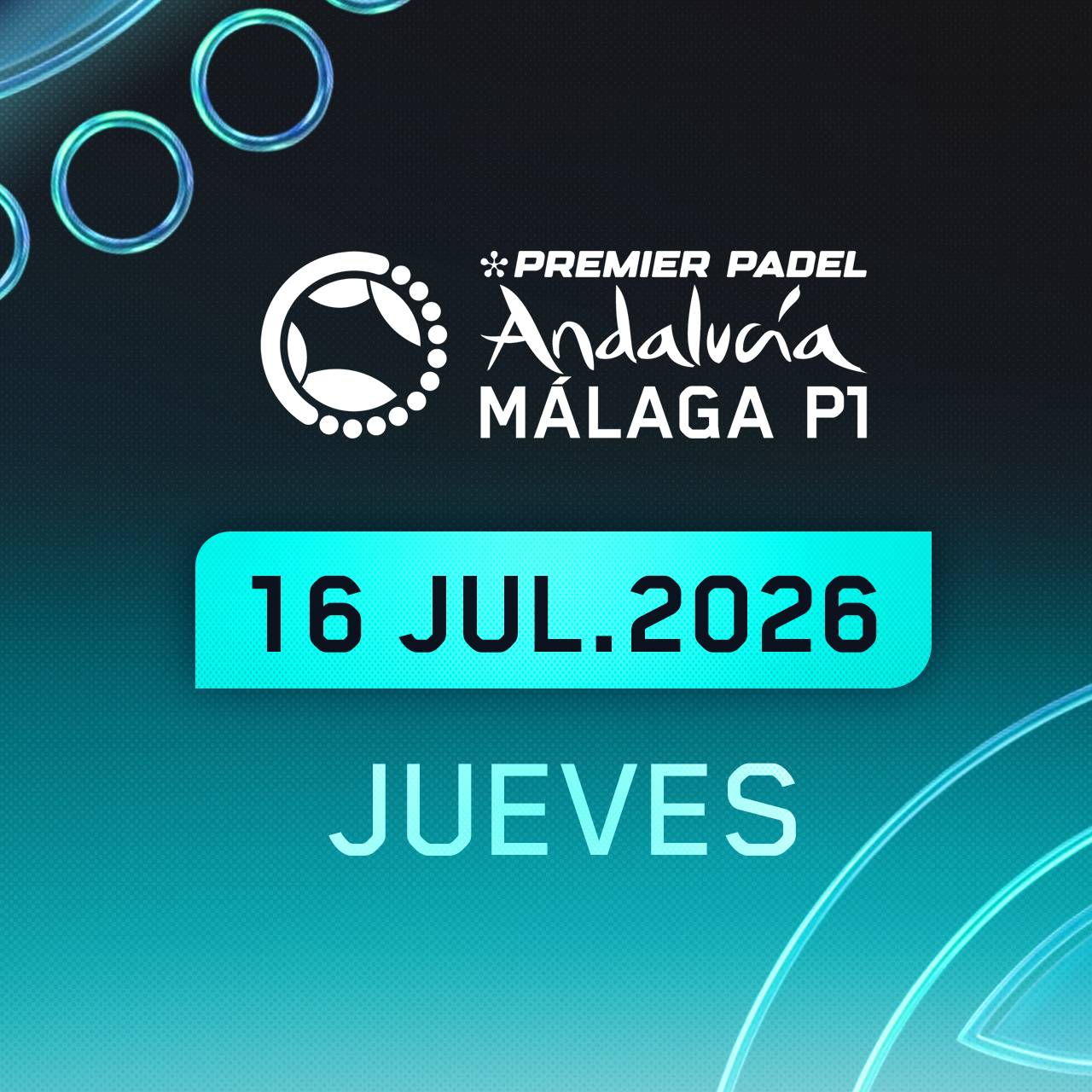 Octavos de Final · Andalucía Málaga Premier Pádel P1 2026