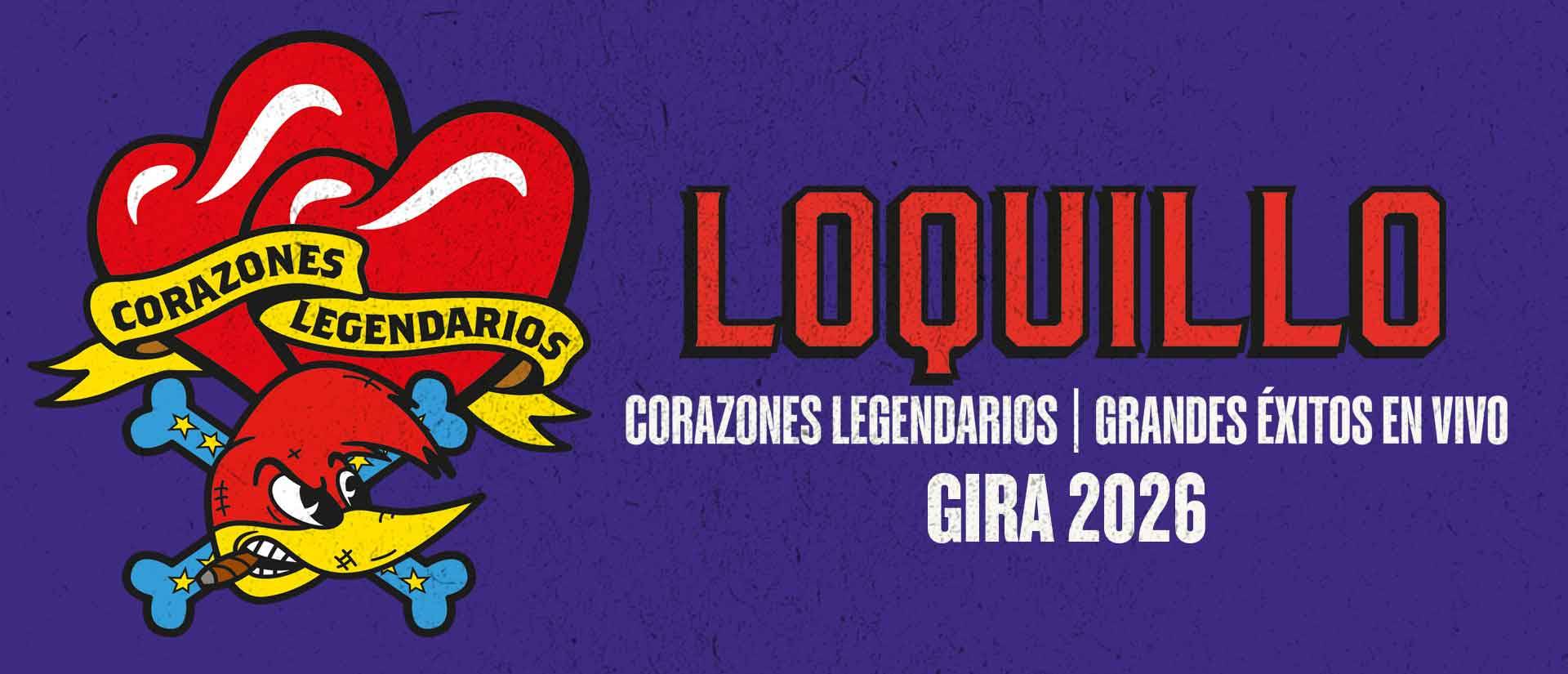 Loquillo. Corazones legendarios. Gira 2026