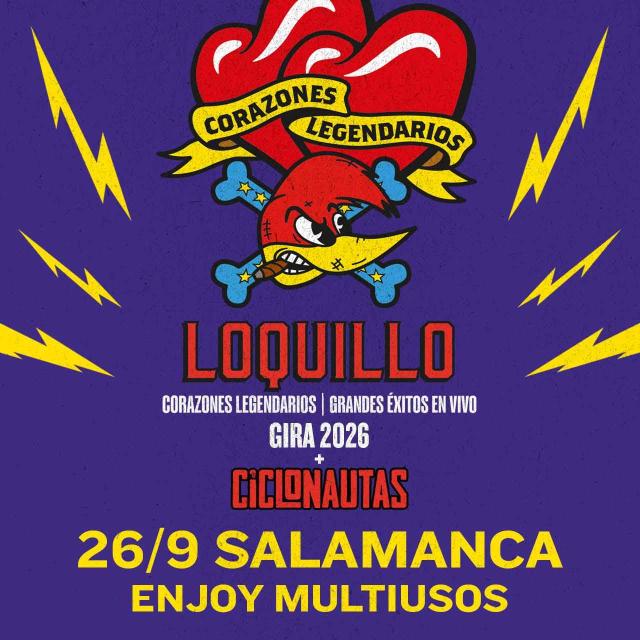 Loquillo. Corazones legendarios. Gira 2026