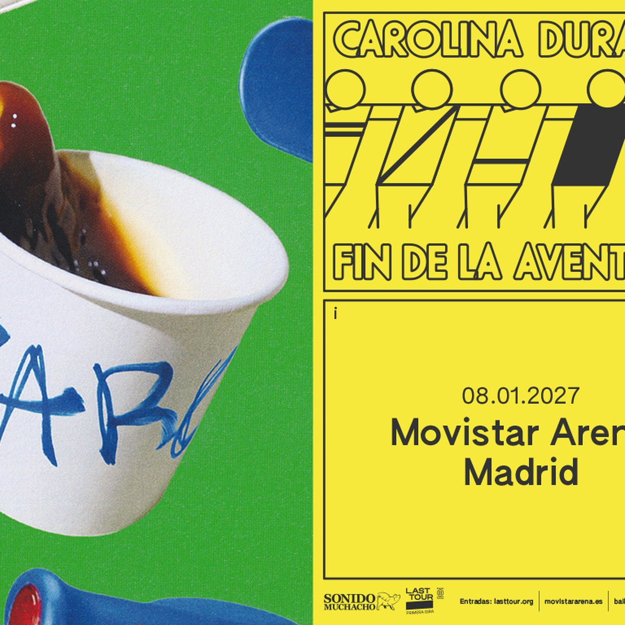 Carolina Durante Madrid 2027 - Fin de Gira