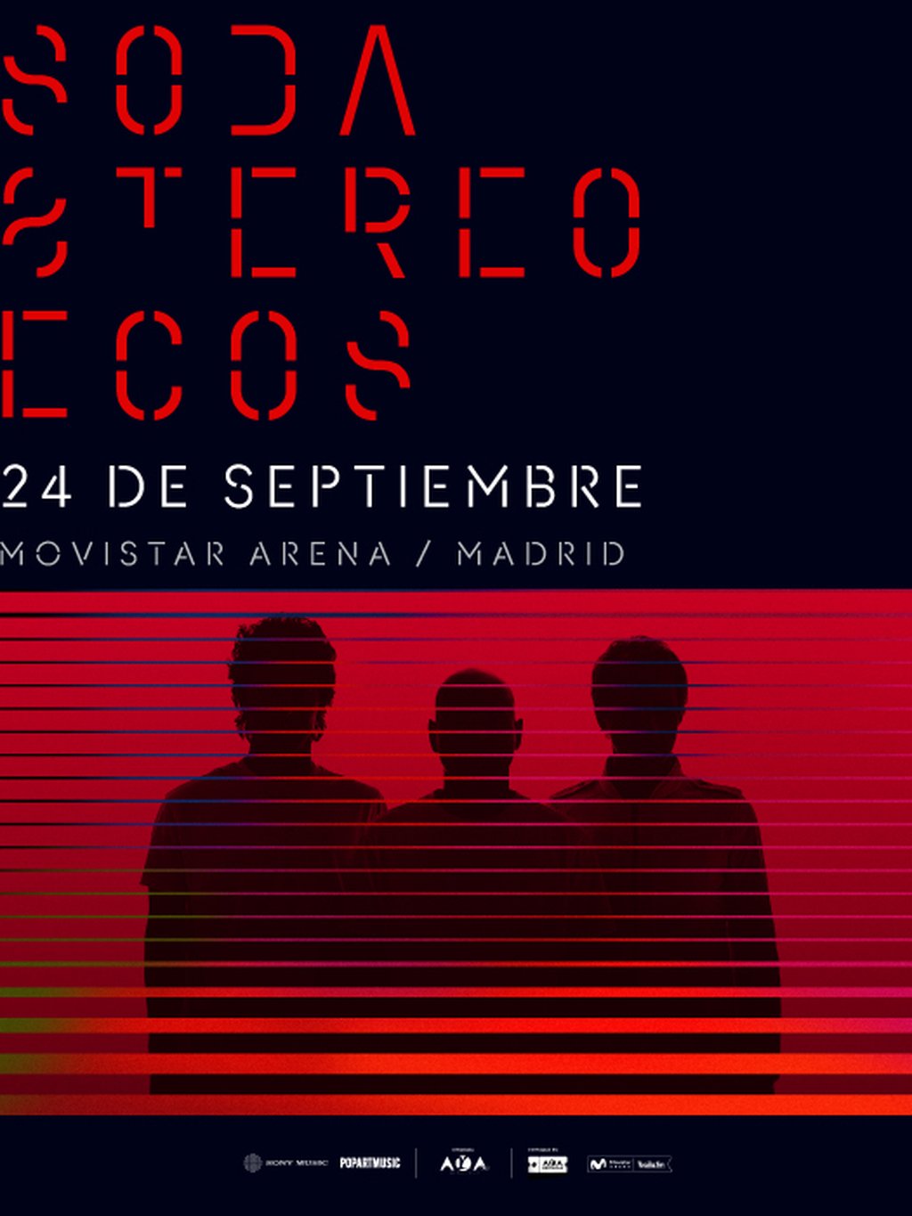Soda Stereo en Madrid | Concierto Movistar Arena 2026 en Madrid