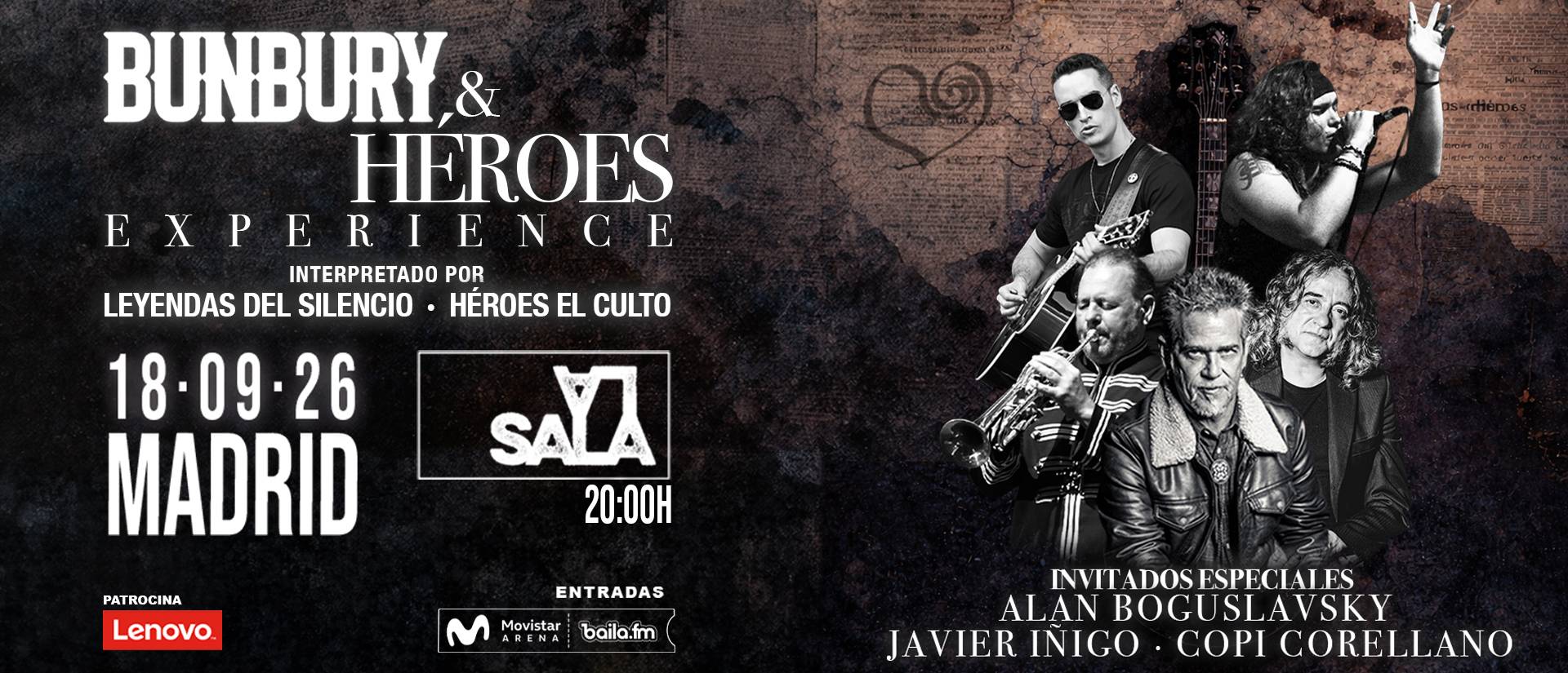 BUNBURY & HEROES EXPERIENCE