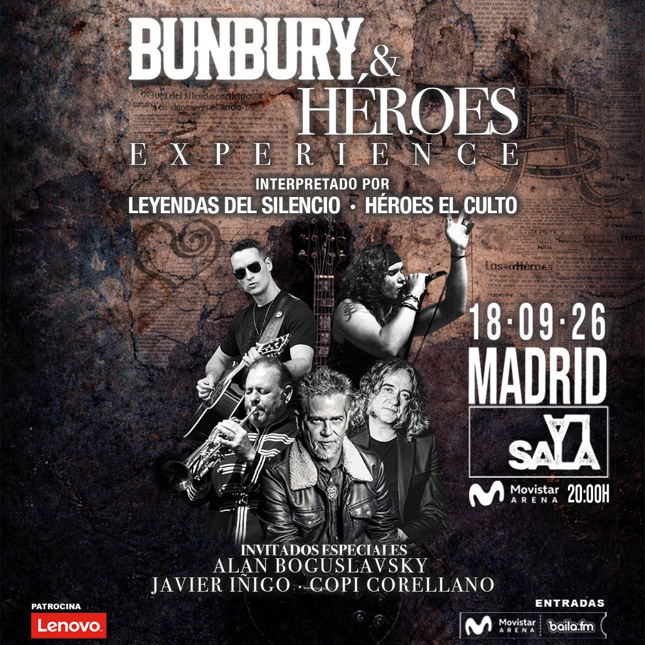 BUNBURY & HEROES EXPERIENCE
