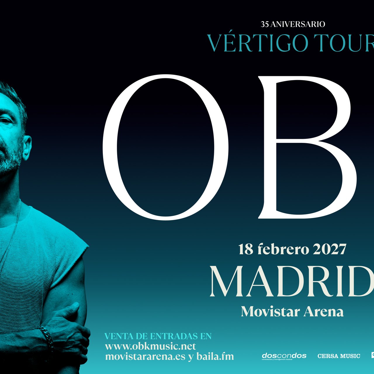 Vértigo Tour · OBK Gira 35 Aniversario Madrid