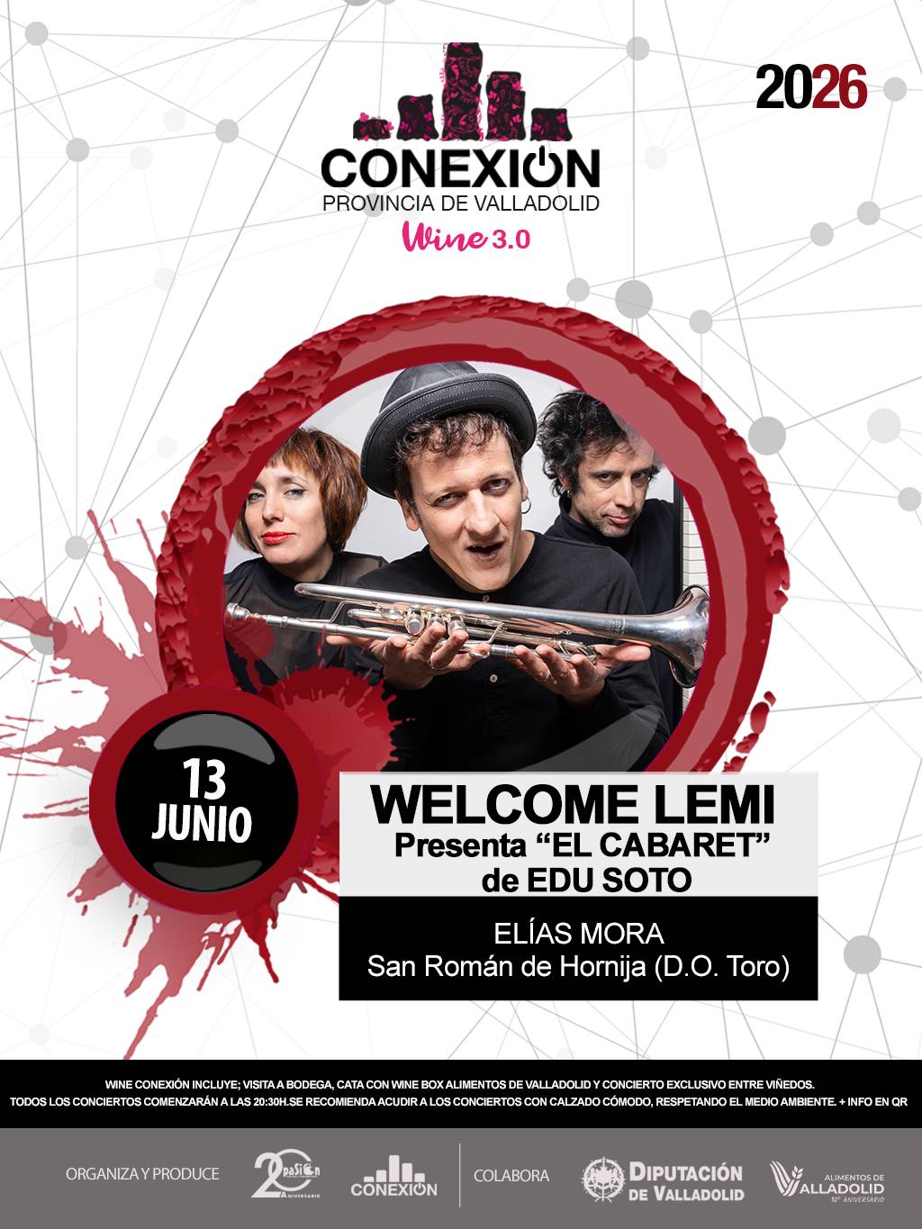 WINE CONEXION - WELCOME LEMI PRESENTA en San Román de Hornija