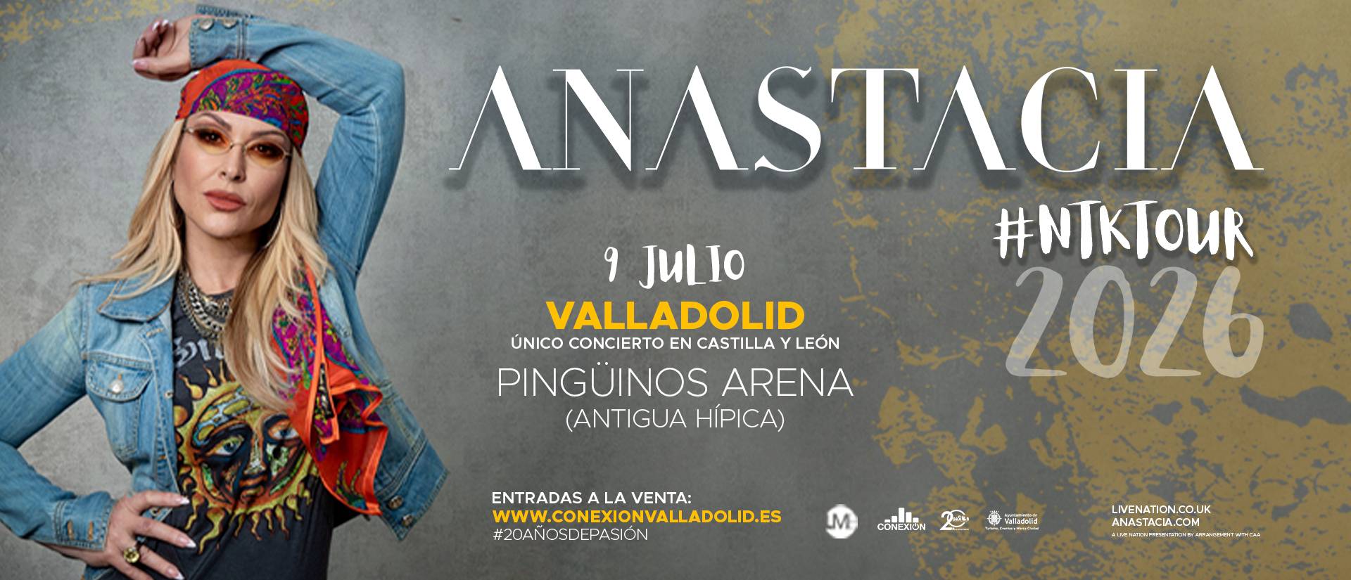 ANASTACIA - CONEXIÓN VALLADOLID EL CICLO
