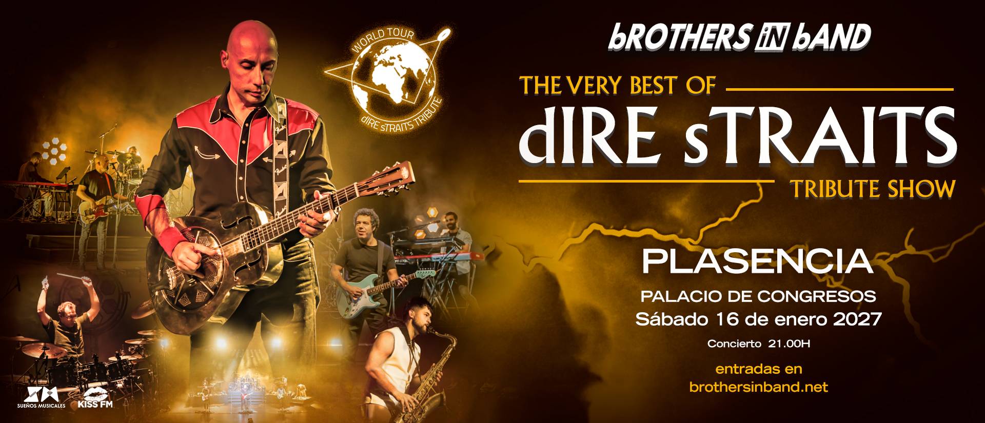 bROTHERS iN bAND - The Very Best of dIRE sTRAITS Show - Plasencia